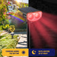 Kyosho Solar Color Spot Lights Outdoor, 9 Lighting Modes Halloween Christmas Lights