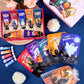 VESPRO 50 Pack Halloween Hand Cream, Facial Mask and Lip Balm Set