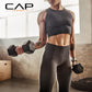 CAP Barbell 10 LB Coated Hex Dumbbell Weight Pair with Black Handle