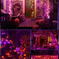 Minetom 25FT Halloween Purple String Lights