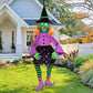 POPGIFTU 64" Large Crashing Witch into Tree Halloween Outdoor Decoration