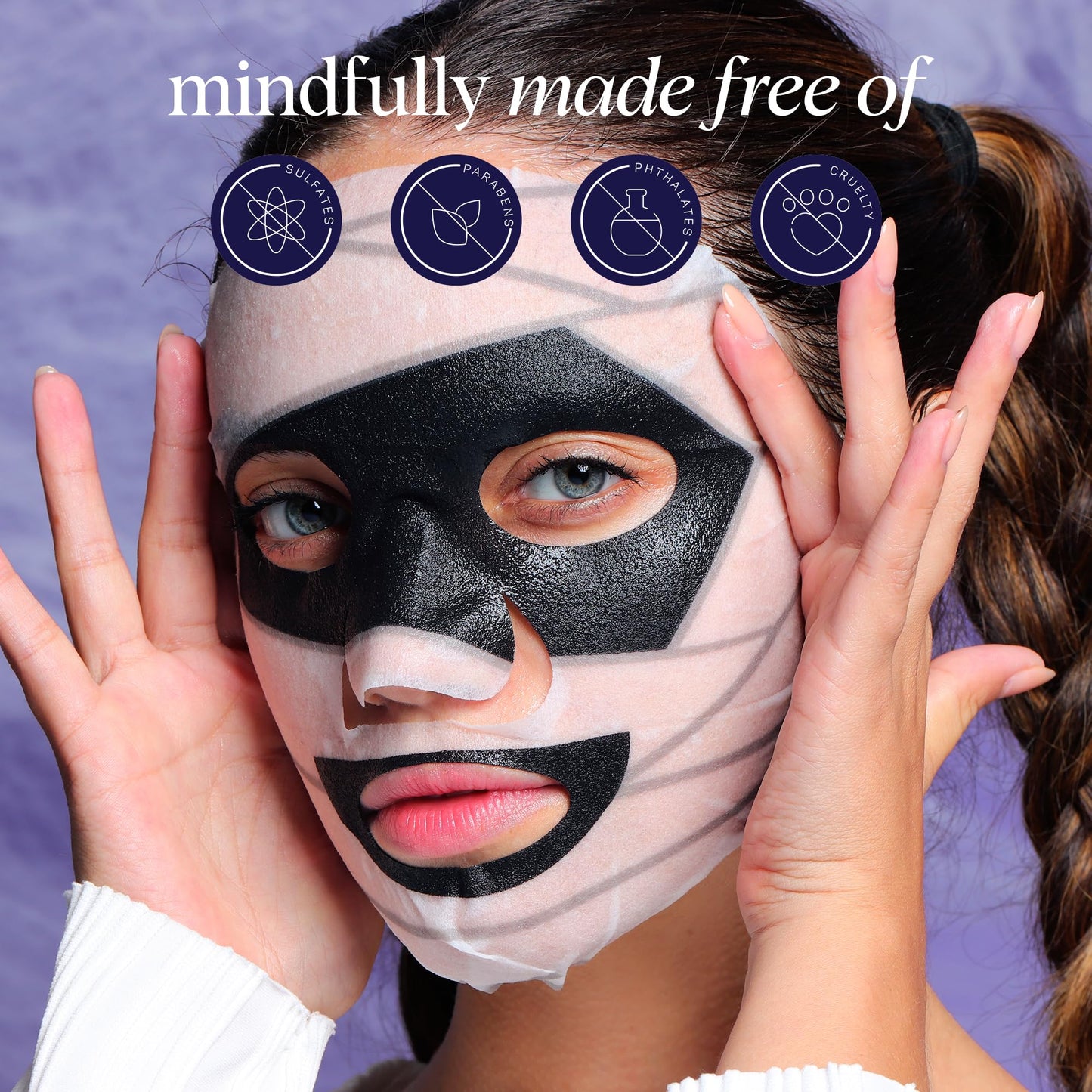 SpaLife Beauty Halloween Face Mask Spooky Glow Bundle | Korean Facial Masks