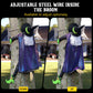 POPGIFTU 64" Large Crashing Witch into Tree Halloween Outdoor Decoration