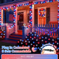 Minetom 25FT Halloween Purple String Lights