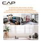 CAP Barbell 10 LB Coated Hex Dumbbell Weight Pair with Black Handle